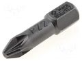 Screwdriver bit; Pozidriv®; PZ2; Overall len: 25mm; TORSION WERA WERA.855/1TZ/2