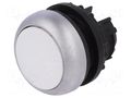Switch: push-button; 22mm; Stabl.pos: 2; white; none; IP67; flat EATON ELECTRIC M22-DR-W