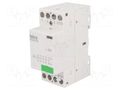 Contactor: 4-pole installation; 25A; 24VAC; NO x4; IKA ISKRA IKA25-40/24V