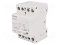 Contactor: 4-pole installation; 63A; 230VAC,220VDC; NC + NO x3 ISKRA IK63-31/230V
