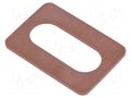 Flat gasket; IP65; NBR caoutchouc; GM/GMN HIRSCHMANN GSA20-3
