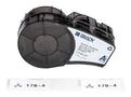 LABELS, PRINTER, 0.75" X 1.5", BLK/WHT M21-136-499.