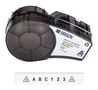 LABELS, PRINTER, 0.5" X 25 , BLK/WHT M21-500-403.
