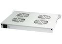Ventilator block with thermostat and LCD for 800mm cabinet VENBLTERM4LCD