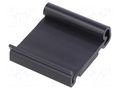 DIN rail mounting bracket; PVC; 40mm; Rail: TS35 FISCHER ELEKTRONIK KL-35-K-40