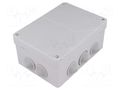 Enclosure: junction box; X: 119mm; Y: 164mm; Z: 77mm; wall mount SPELSBERG HP150-L