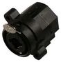 SOCKET, XLR-1/4"JACK, SOLDER NCJ6FI-S