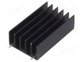 Heatsink: extruded; TO220,TO247; black; L: 50mm; W: 30mm; H: 15mm STONECOLD RAD-DY-GF/5