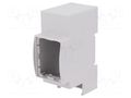 Enclosure: for DIN rail mounting; Y: 90.5mm; X: 36.3mm; Z: 62mm ITALTRONIC IT-25.0206000.BL