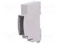 Enclosure: for DIN rail mounting; Y: 90mm; X: 18mm; Z: 62mm; grey ITALTRONIC IT-25.0106000.BL