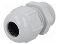 Cable gland; PG11; IP68; polyamide; light grey; SKINTOP® LAPP ST-PG-11-RAL-7035