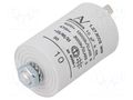 Capacitor: polypropylene; motors, run; 10uF; 420VAC; Ø35x56.5mm KEMET C276CC25100AA0J