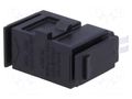 Fuse drawer; Fingergrip; IEC 60320; Des: fuse x2; 5x20mm SCHURTER 4301.1401