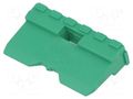 Secondary lock; male; DT; PIN: 12; green DEUTSCH W12P