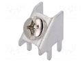 Terminal: screw terminal; THT,screw terminal; silver; 7.5x5.1mm KEYSTONE KEYS7702