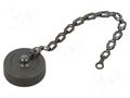 Protection cover; internal thread,threaded joint; olive; MS/DS AMPHENOL DS25043-18D