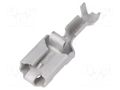 Terminal: flat; 6.3mm; 0.8mm; female; 0.5÷1.5mm2; crimped; straight TE Connectivity 160759-3/C