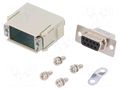 Connector: HDC; module; female; 5A; 50V; Han-Modular®; PIN: 9 HARTING 09140093101