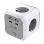 BlitzWolf BW-EC2 8-in-1 Power Cube (4xAC / 2 x USB-A / 2 x USB-C), BlitzWolf BW-EC2