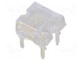 LED Super Flux; blue; 7.62x7.62mm; 500÷700mcd; 180°; Front: flat OPTOSUPPLY OSB56LZ3K1D