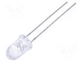 LED; green; 5mm; 27000÷59000mcd; 15°; Front: convex; 2.8÷3.6VDC BROADCOM (AVAGO) HLMP-CM1G-350DD