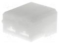 Terminals cover; female; ways: 4; natural; FASTIN-FASTON TE Connectivity 180900