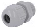Cable gland; PG9; IP68; polyamide; light grey; SKINTOP® LAPP STR-PG-9-RAL-7035