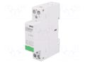 Contactor: 2-pole installation; 20A; 24VAC,24VDC; NO x2; IKD ISKRA IKD20-20/24V