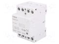 Contactor: 4-pole installation; 63A; 230VAC; NO x4; IKA ISKRA IKA63-40/230V