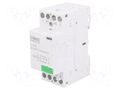 Contactor: 4-pole installation; 32A; 230VAC; NC x2 + NO x2; IKA ISKRA IKA432-22/230V