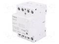 Contactor: 4-pole installation; 40A; 24VAC,24VDC; NO x4; IK ISKRA IK40-40/24V