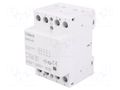 Contactor: 4-pole installation; 40A; 24VAC,24VDC; NO x4; IK ISKRA IK40-40/24V