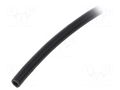 Insulating tube; PVC; black; -20÷125°C; Øint: 1mm; L: 10m; UL94V-0 SIGI PVC125-1-BK-10