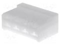 Terminals cover; female; ways: 8; natural; FASTIN-FASTON TE Connectivity 163007