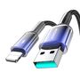 Kabel USB-A Lightning Joyroom S-A42 3A 1.2m czarny, Joyroom S-A42 A-L Bl