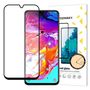 Wozinsky Tempered Glass Full Glue Super Tough Screen Protector Full Coveraged with Frame Case Friendly for Samsung Galaxy A70 black, Wozinsky 7426825370136 7426825370136