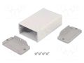 Enclosure: multipurpose; with fixing lugs,with panel; TEKAL TEKO TEKAL12-E.30