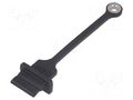 Protection cap; Application: USB A socket; black; MUSB AMPHENOL COMMUNICATIONS SOLUTIONS MUSB2A111024BP