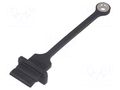 Protection cap; Application: USB A socket; black; MUSB AMPHENOL COMMUNICATIONS SOLUTIONS MUSB2A111024BP