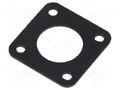 Socket gasket; flange (4 holes); size 10SL; 97,MS/DS AMPHENOL BMA31-10