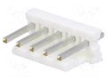 Connector: wire-board; socket; male; MTA-156; PIN: 5; straight; THT TE Connectivity 640445-5