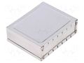 Enclosure: shielding; X: 68mm; Y: 83mm; Z: 27mm; steel TEKO 292.16