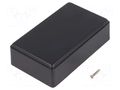 Enclosure: multipurpose; X: 60mm; Y: 99mm; Z: 30mm; SOAP 1; ABS; black TEKO 10012-B.9