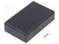 Enclosure: multipurpose; X: 56mm; Y: 90mm; Z: 22mm; SOAP 1; ABS; black TEKO 10011.9