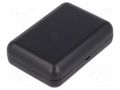 Enclosure: multipurpose; X: 56mm; Y: 80mm; Z: 24mm; SOAP 1; ABS; black TEKO 10007.9