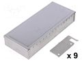 Enclosure: shielding; X: 68mm; Y: 161mm; Z: 28mm; steel TEKO 394.16