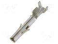 Contact; female; Universal MATE-N-LOK; brass; tinned; 0.5÷2mm2 TE Connectivity 350536-1