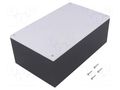 Enclosure: multipurpose; X: 130mm; Y: 215mm; Z: 83mm; CP; ABS; black TEKO CP/4.23