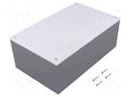 Enclosure: multipurpose; X: 130mm; Y: 215mm; Z: 83mm; CP; ABS; grey TEKO CP/4.20