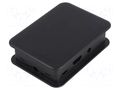 Enclosure: for computer; Raspberry Pi 3; black; X: 73mm; Y: 100mm TEKO TEK-BERRY3.9